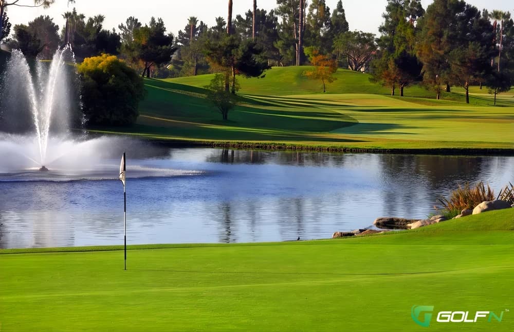Tustin Ranch Golf Club in Tustin, California — semi-private, 18-hole golf course, designed by Ted Robinson, Sr. (1989)
