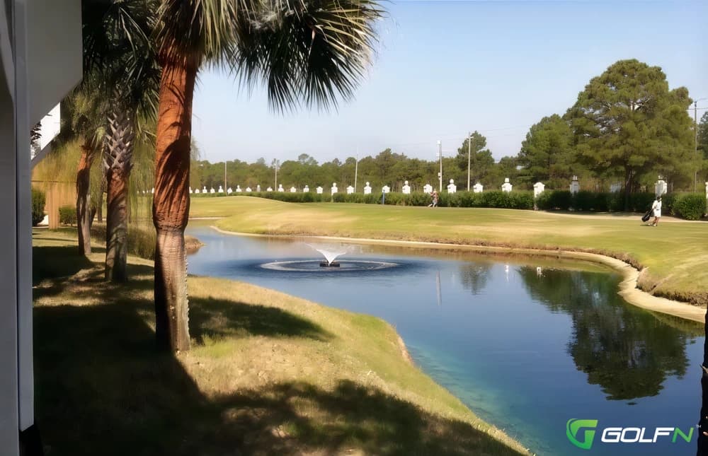 Edgewater Beach Resort in Panama City Beach, Florida — resort, 9-hole golf course, designed by Wes Burnham