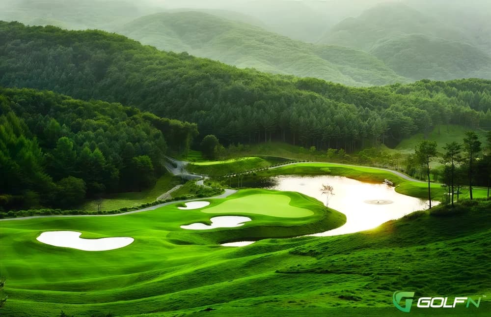 The Star Hue Golf And Resort in Yangpyeong-gun, Gyeonggido β resort, 18-hole golf course, designed by Song Ho Cheng (2009)