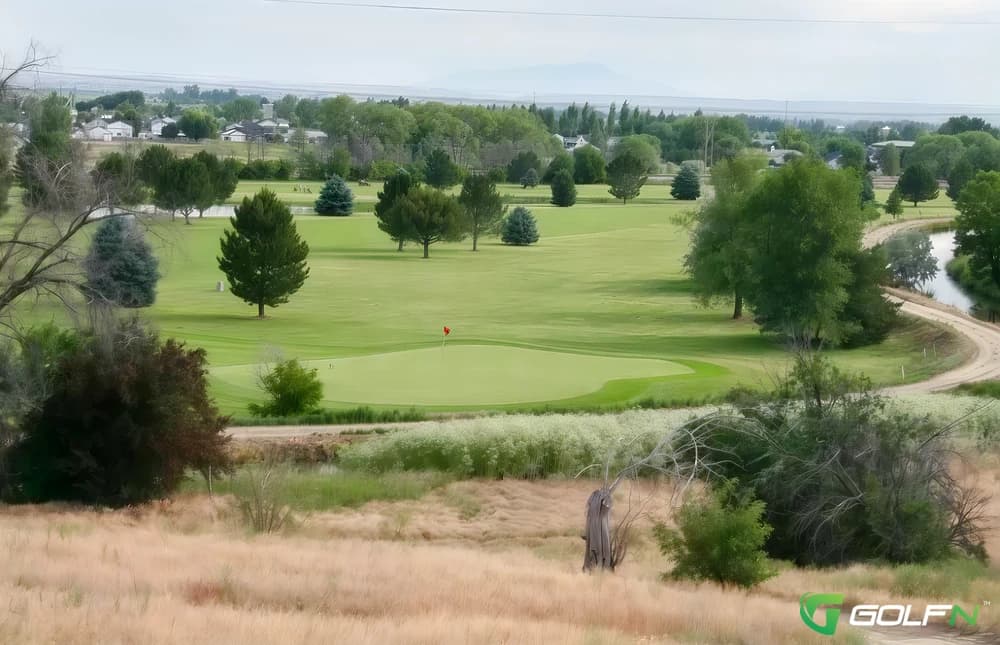 Centennial Golf Course in Nampa, Idaho — public, 18-hole golf course, designed by Robert L. Baldock