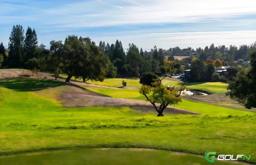 Emerald Hills Golf Course in Redwood City, California — public, 9-hole golf course, designed by Ellis Van Gorder