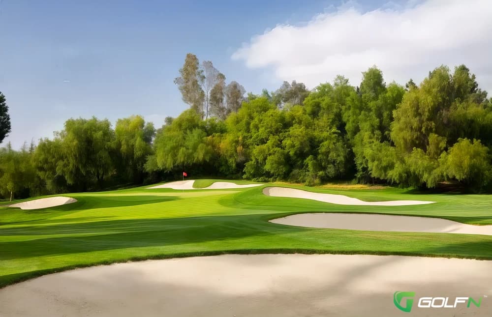 Valencia Country Club in Valencia, California — private, 18-hole golf course, designed by Robert Trent Jones, Sr. (1965)