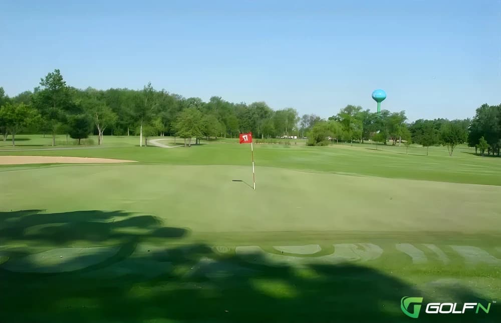 East - Big Oaks Golf Club in Pleasant Prarie, Wisconsin — public, 27-hole golf course, designed by Rolf C. Campbell (1991)