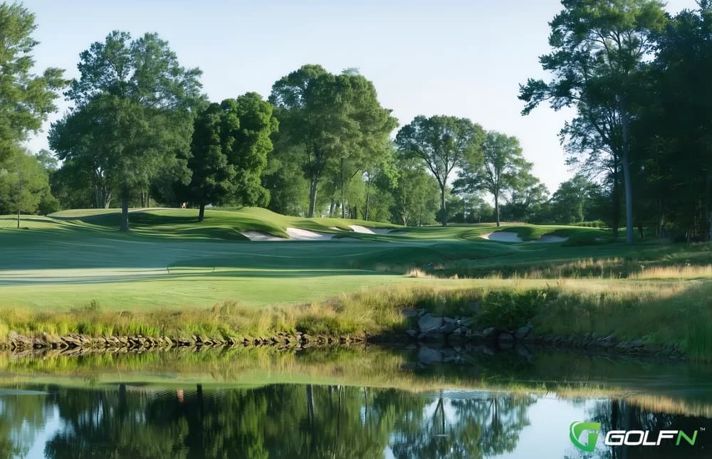 Rolling Hills Country Club in Wilton, Connecticut — private, 18-hole golf course, designed by Roger Rulewich (2002)