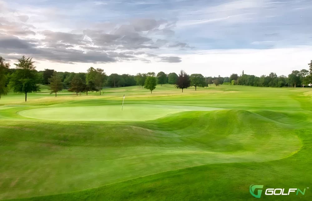 Cuddington Golf Club in Banstead, England — private, 18-hole golf course, designed by H. S. Colt (1929)
