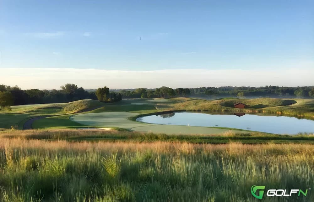 Windsong Farm Golf Club in Independence, Minnesota — private, 18-hole golf course, designed by John Fought (2003)