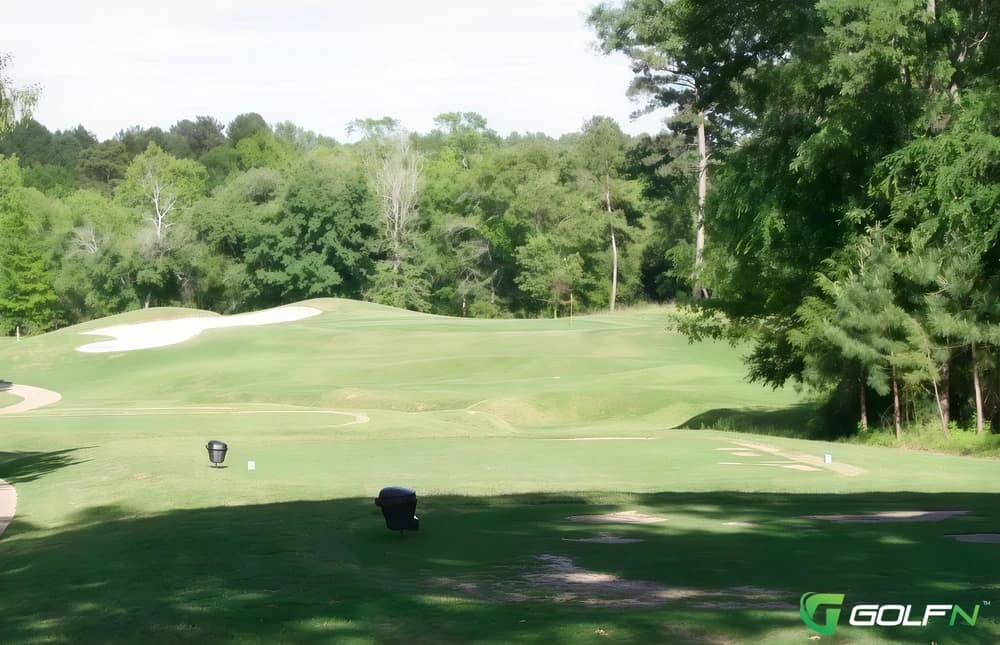 Eagles Bluff Country Club in Bullard, Texas — private, 18-hole golf course, designed by Carlton Gipson (1999)