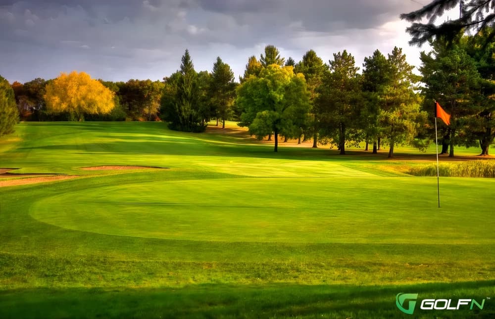 Spooner Golf Club in Spooner, Wisconsin — semi-private, 18-hole golf course, designed by Gordon Emerson (1980)