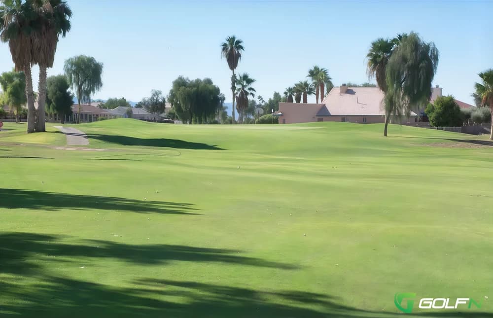 Huukan Golf Course in Fort Mohave, Arizona — resort, 18-hole golf course, designed by Bob E. Baldock (1989)