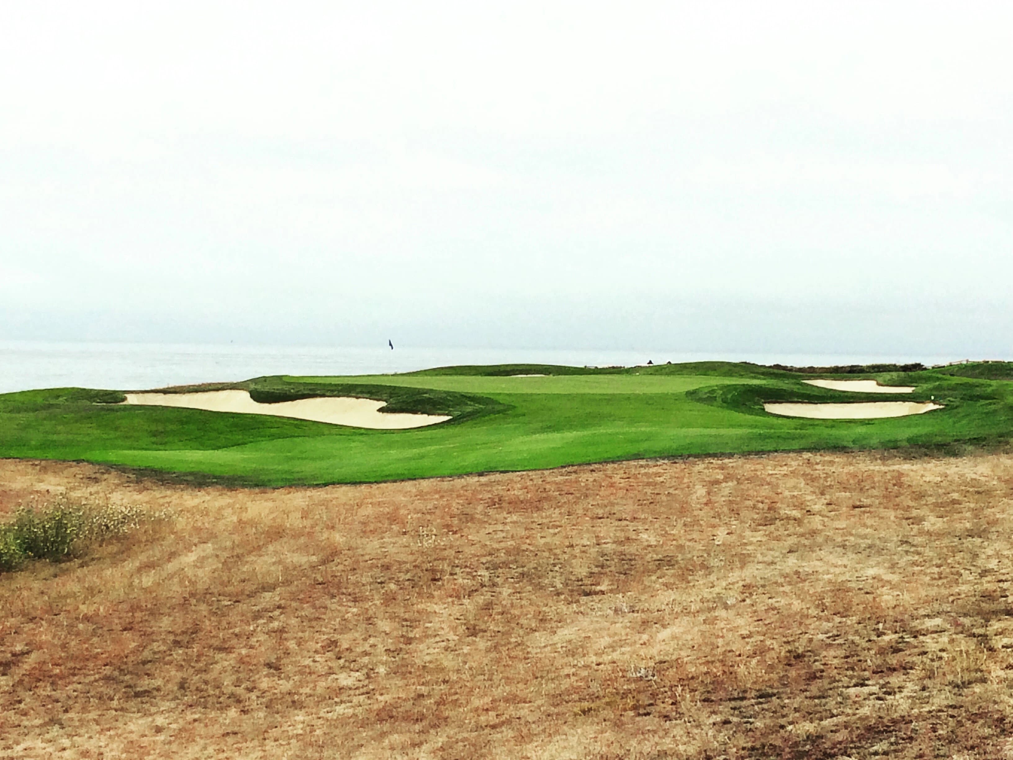 Old - Half Moon Bay Golf Links in Half Moon Bay, California — public, 36-hole golf course, designed by Arnold Palmer (1973)