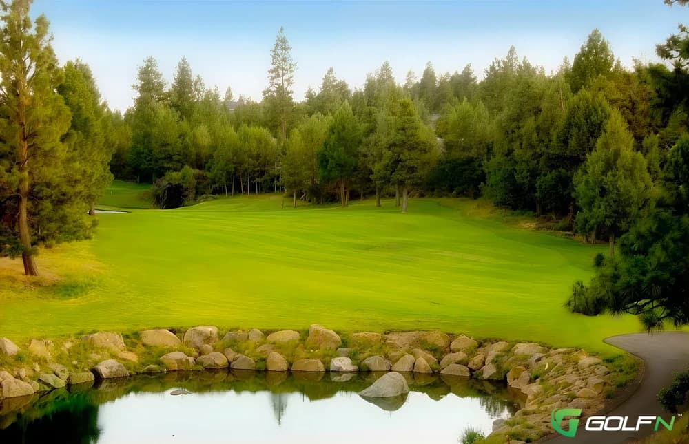 Rivers Edge Golf Course in Bend, Oregon — resort, 18-hole golf course, designed by Robert Muir Graves (1987)