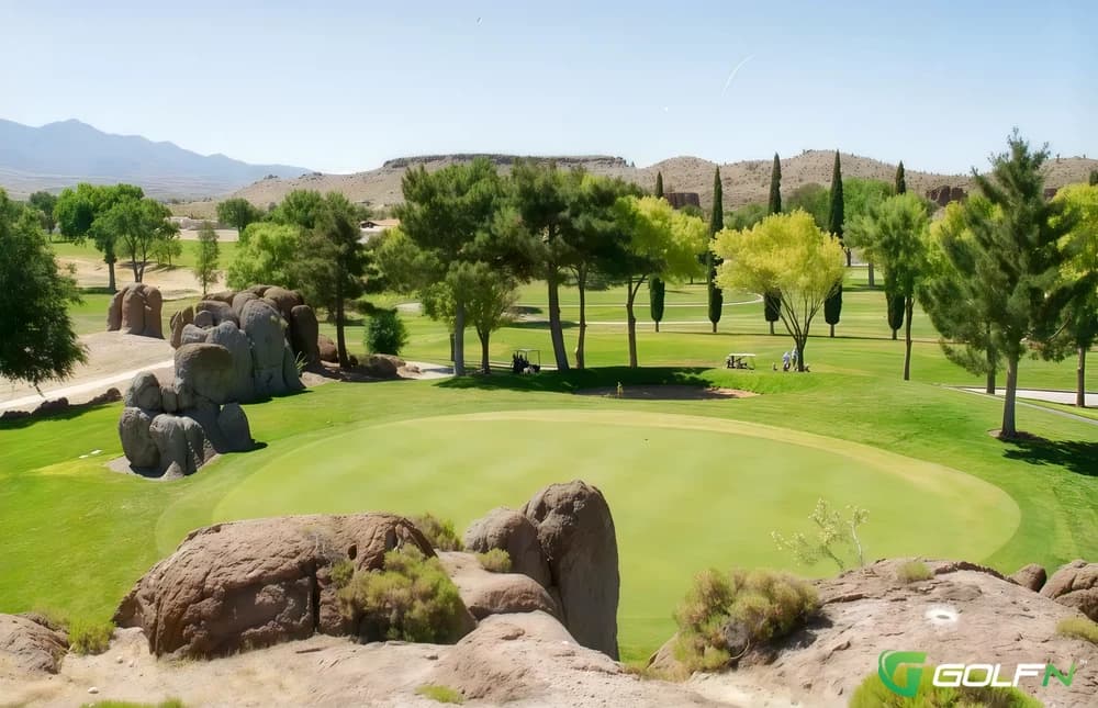Cerbat Cliffs Golf Course in Arizona, Arizona — public, 18-hole golf course, designed by Milton Coggins