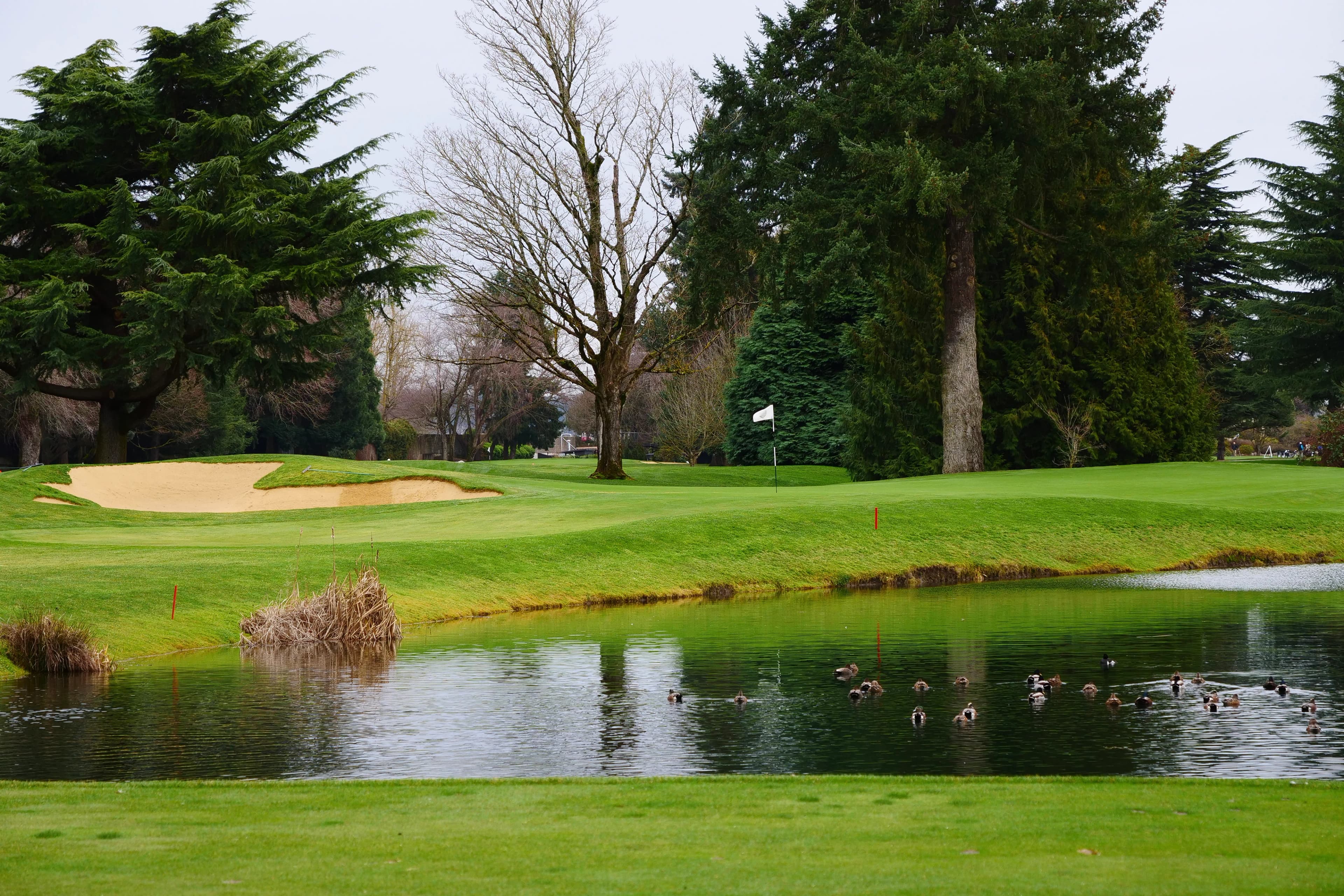 Columbia Edgewater Country Club in Portland, Oregon — private, 18-hole golf course, designed by Vernon Macan (1925)