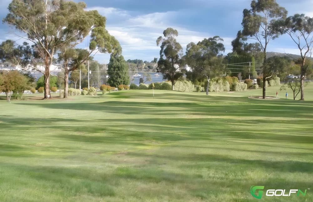 New Town Bay Golf Club in Lutana, Tasmania — private, 18-hole golf course