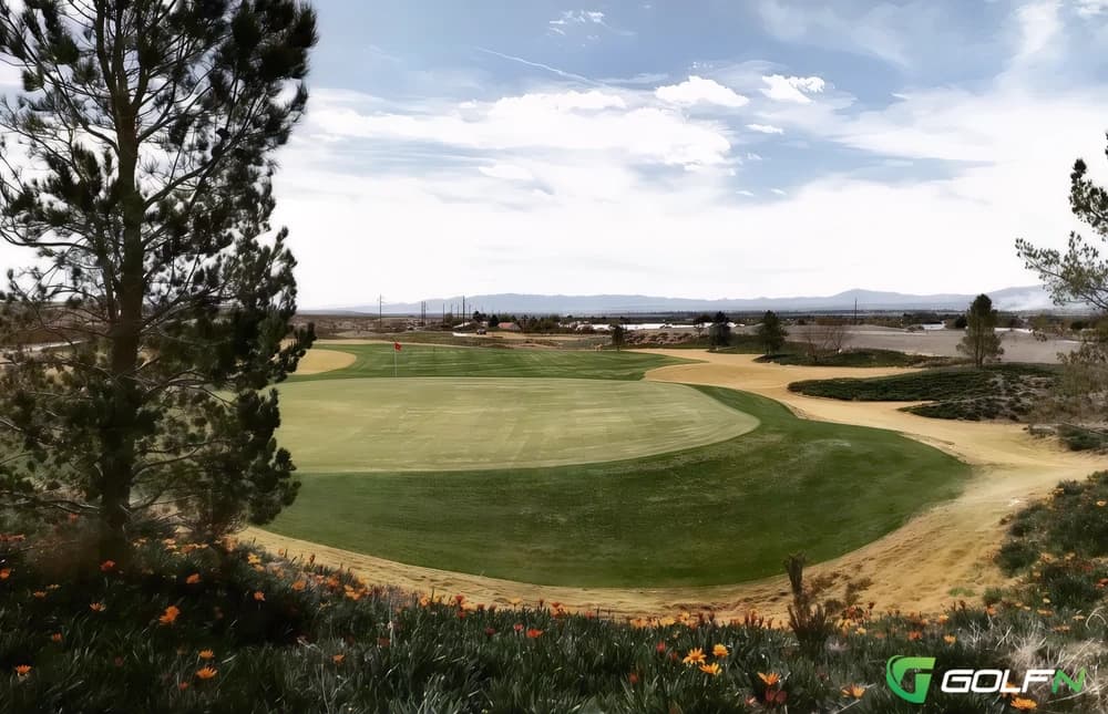 Los Lagos Golf Club in Fort Mohave , Arizona — public, 18-hole golf course, designed by Ted Robinson, Sr. (2007)