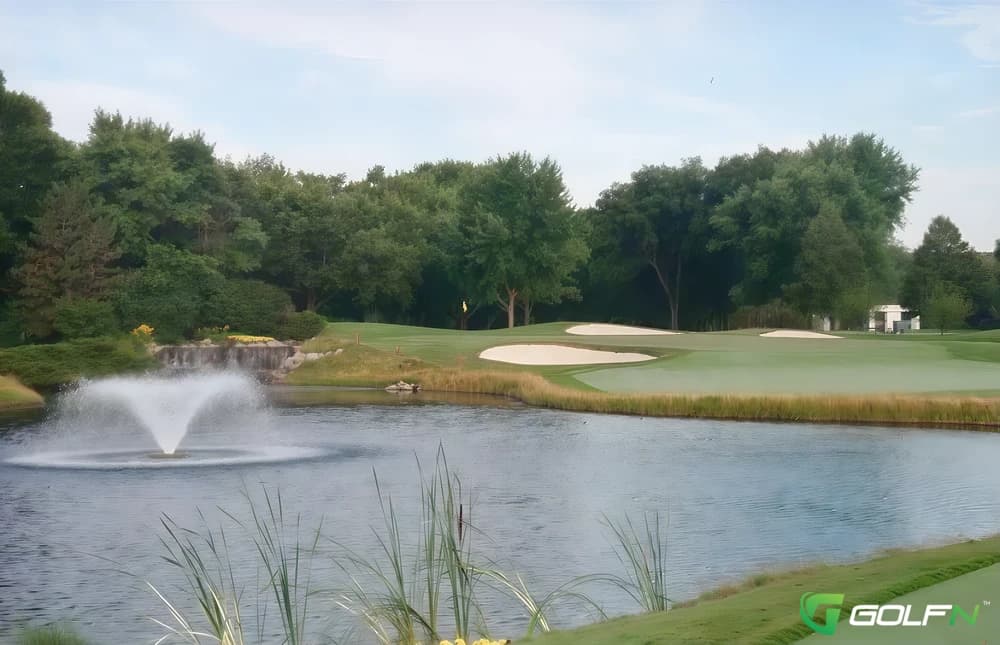 Green Acres Country Club in Northbrook, Illinois — private, 18-hole golf course, designed by George O'Neil