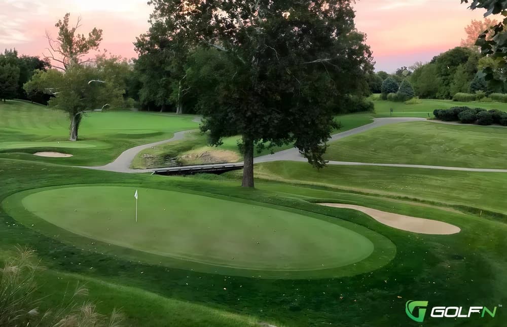 Sycamore Creek Country Club in Springboro, Ohio — private, 18-hole golf course, designed by Jack Ortman