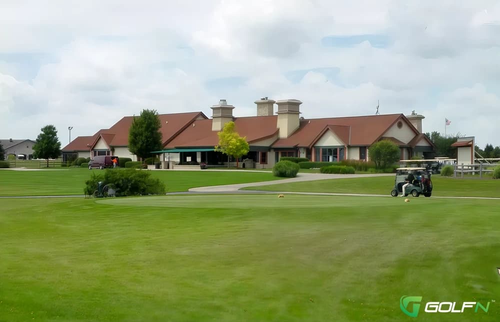 Prairie Bluff Golf Club in Crest Hill, Illinois — public, 18-hole golf course, designed by Andy North (1998)