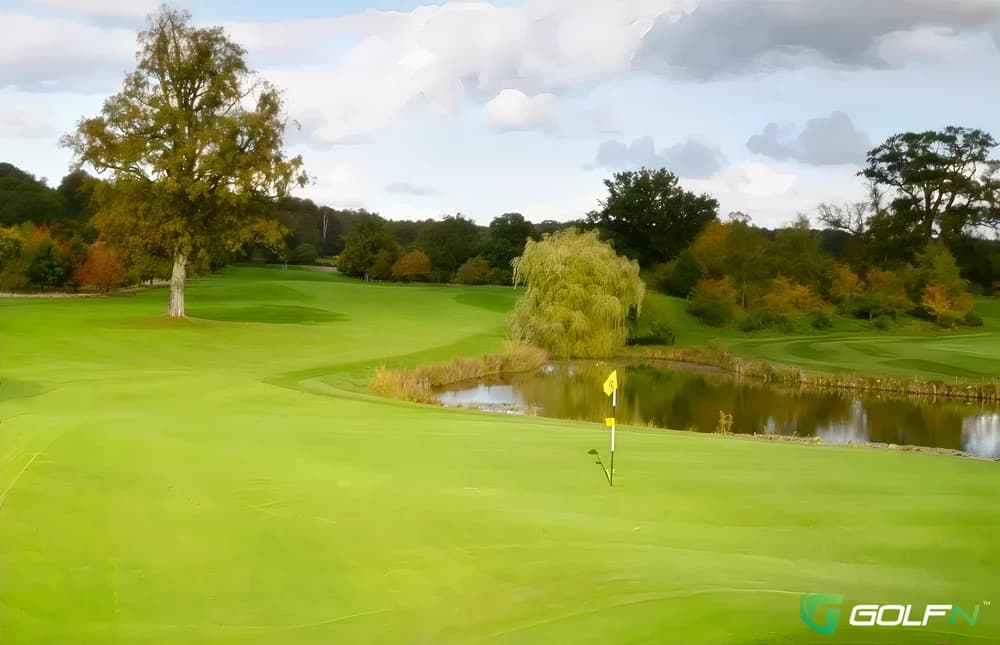 The Lambourne Golf Club in South Bucks, England — private, 18-hole golf course, designed by Donald Steel (1991)