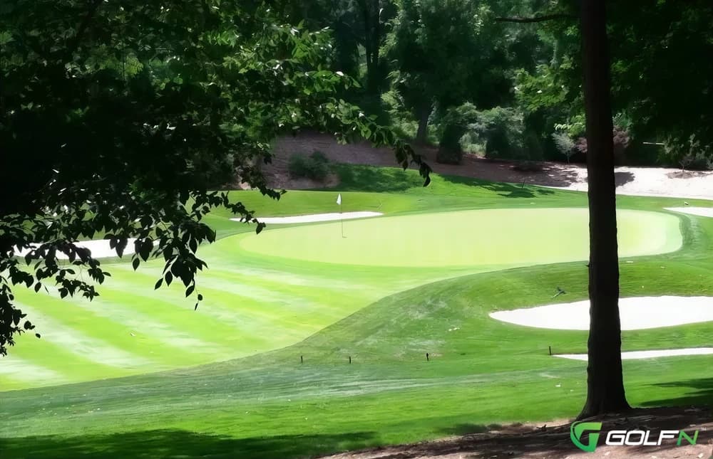Burning Tree Club in Bethesda, Maryland — private, 18-hole golf course, designed by Robert Trent Jones, Sr. (1977)