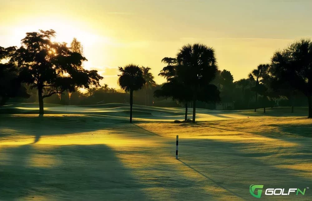 West - Indian Springs Country Club in Boynton Beach, Florida — private, 36-hole golf course, designed by Bruce Devlin (1980)
