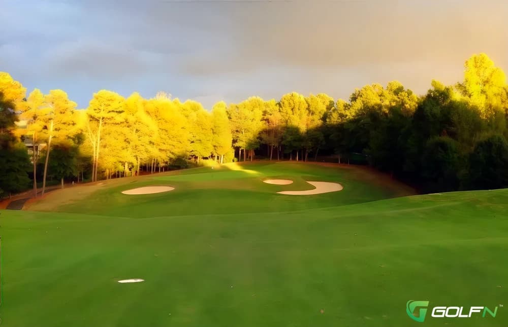 Ballantyne Country Club in Charlotte, North Carolina — private, 18-hole golf course, designed by Rees Jones (1996)