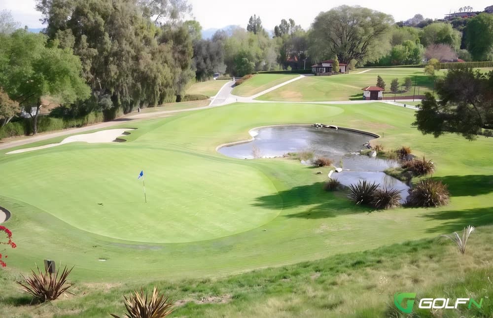 South Hills Country Club in West Covina, California — private, 18-hole golf course, designed by William F. Bell (1952)
