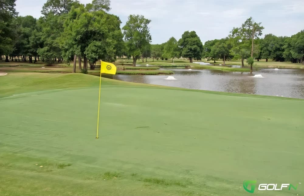 Fire Lake Golf Course in Shawnee, Oklahoma — public, 18-hole golf course, designed by Donald Sechrest (1983)