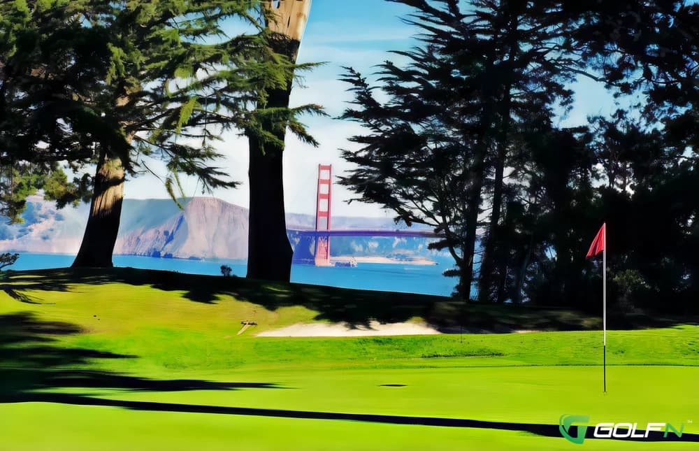 Lincoln Park Golf Course in San Francisco, California — public, 18-hole golf course, designed by Tom Bendelow (1908)