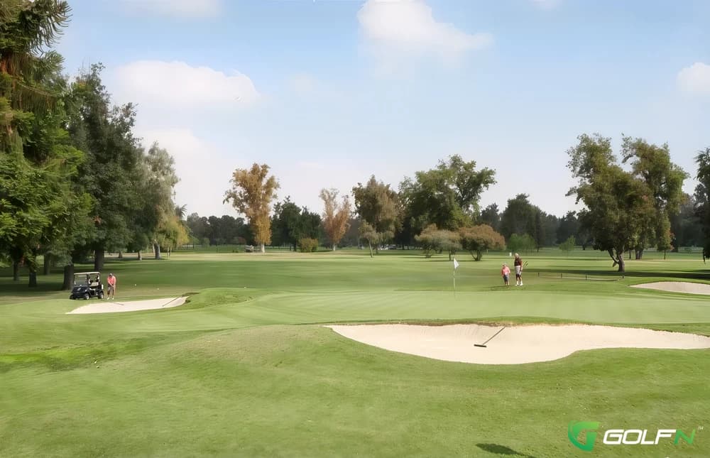 Stockdale Country Club in Bakersfield, California — private, 18-hole golf course, designed by Lloyd Tevis