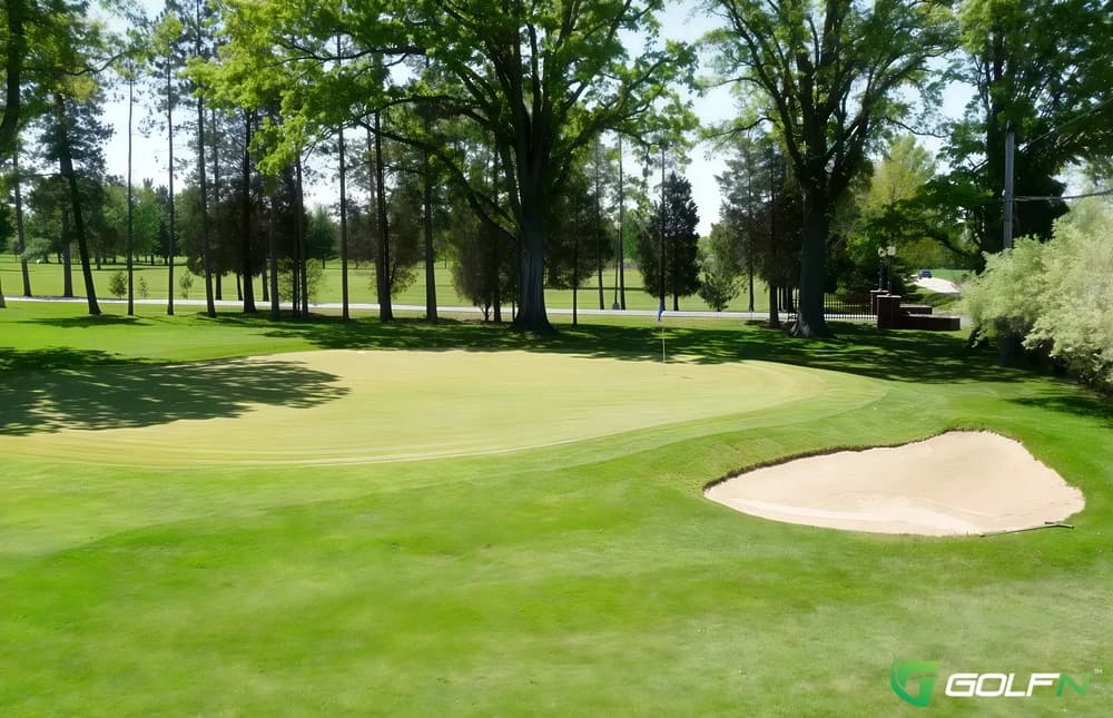 Owosso Country Club in Owosso, Michigan — private, 18-hole golf course, designed by Tom Bendelow (1923)