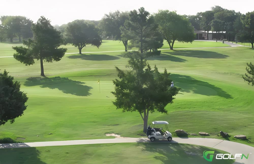 Lakeview Golf Club in Ardmore, Oklahoma — public, 18-hole golf course, designed by Fillmore Vaughn