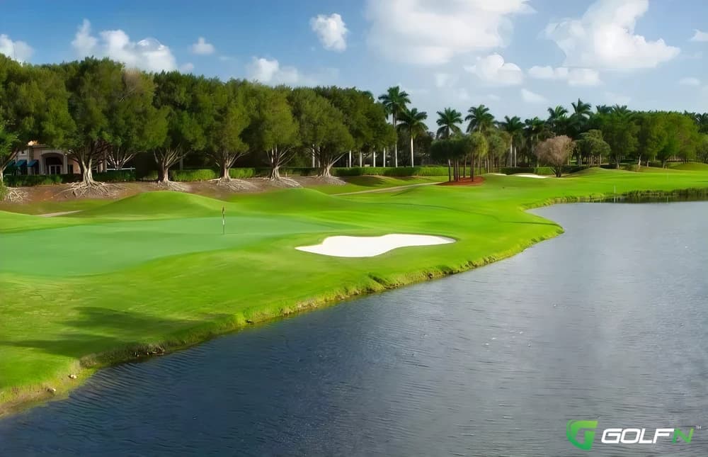 East - Wycliffe Golf And Country Club in Wellington, Florida — private, 36-hole golf course, designed by Karl Litten