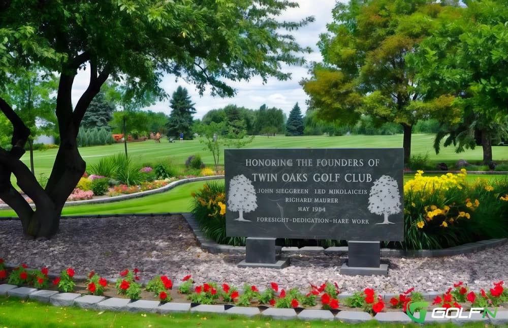Front/Back - Twin Oaks Golf Course (Freeland) in Freeland, Michigan — public, 18-hole golf course, designed by John Siegreen