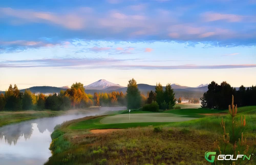 Crosswater - Sunriver Resort Golf Club in Sunriver, Oregon — resort, 18-hole golf course, designed by Bob Cupp
(1995)
