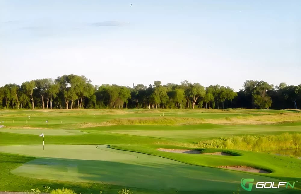 Coldwater Golf Links in Ames, Iowa — public, 18-hole golf course, designed by Tripp Davis (2003)