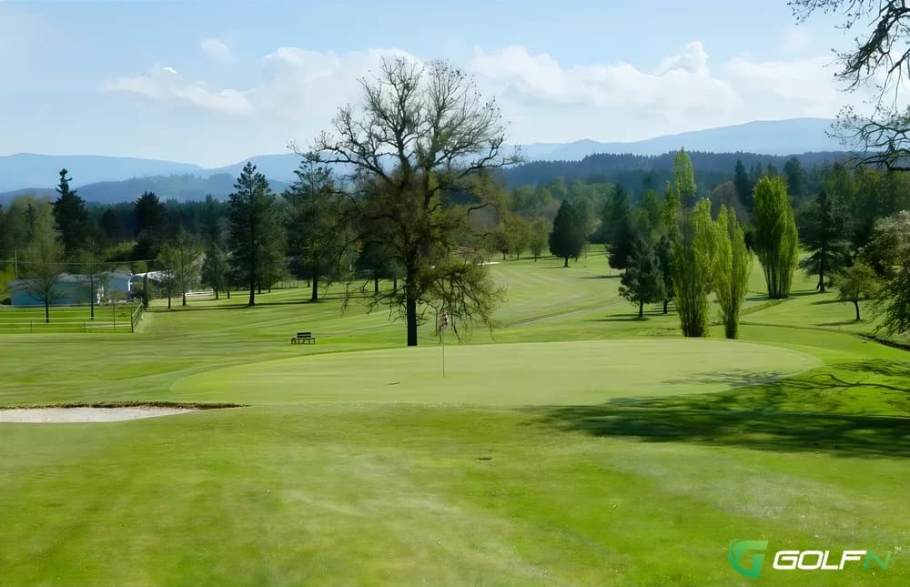 Pineway Golf Club in Lebanon, Oregon — public, 9-hole golf course, designed by Fred Federspiel (1958)
