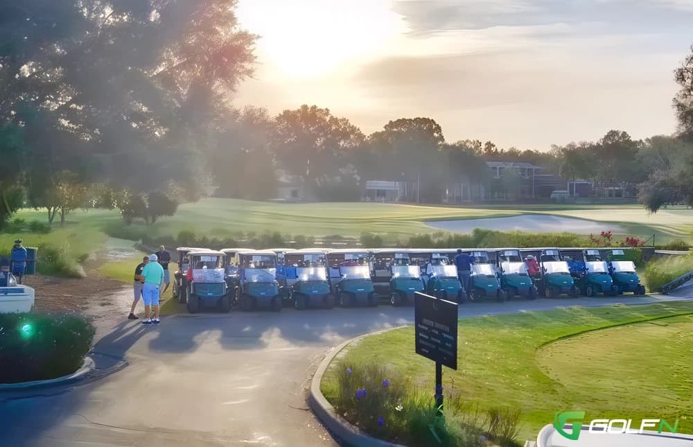 Pine - Carrollwood Country Club in Tampa, Florida — private, 27-hole golf course, designed by Ed Ault (1972)