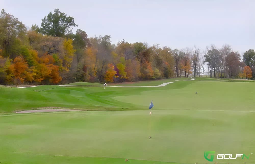 Winding Ridge Golf Club in Lawrence, Indiana — public, 18-hole golf course, designed by R. N. Thompson (2000)