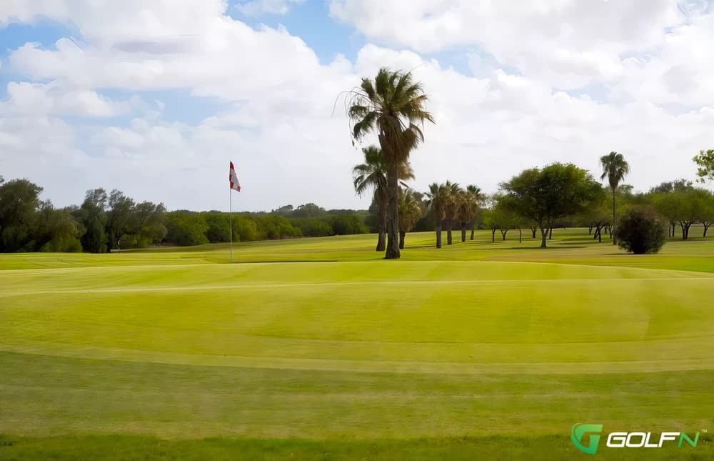 Oso Beach Municipal Golf Course in Corpus Christi, Texas — public, 18-hole golf course, designed by John Bredemus (1939)