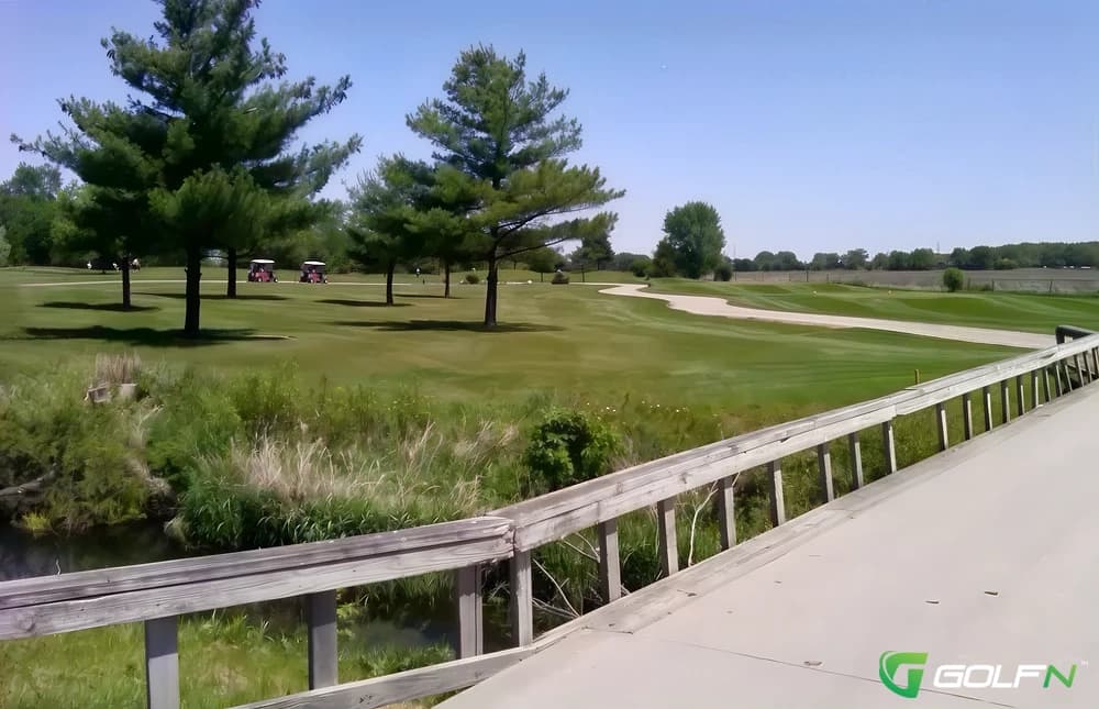 Juday Creek Golf Club in Granger, Indiana — public, 18-hole golf course, designed by Ken Killian