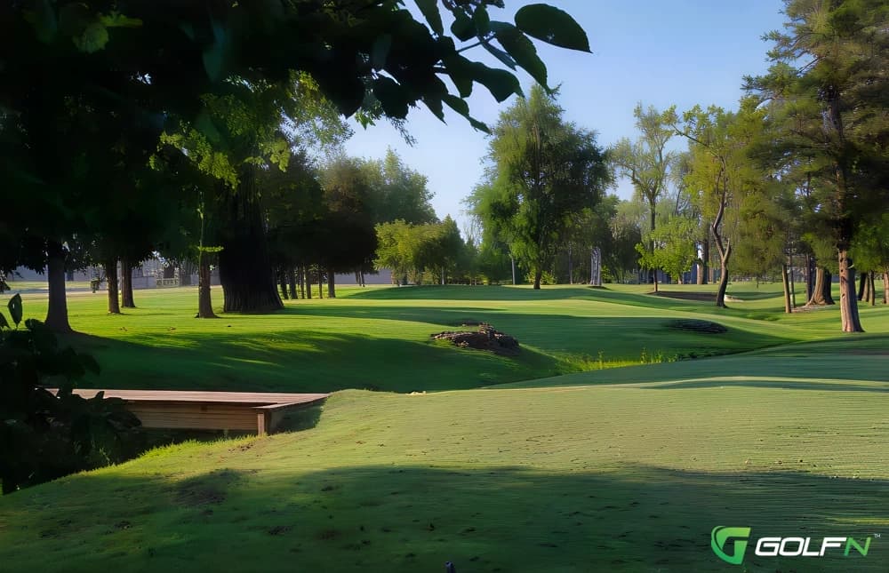Pebble Creek Golf Course in Mustang, Oklahoma — public, 9-hole golf course, designed by Tripp Davis (1999)