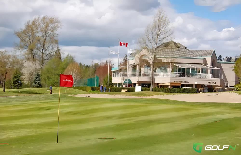 Eaglequest Coyote Creek Golf Course in Surrey, British Columbia — public, 18-hole golf course, designed by Wayne Carleton (2001)