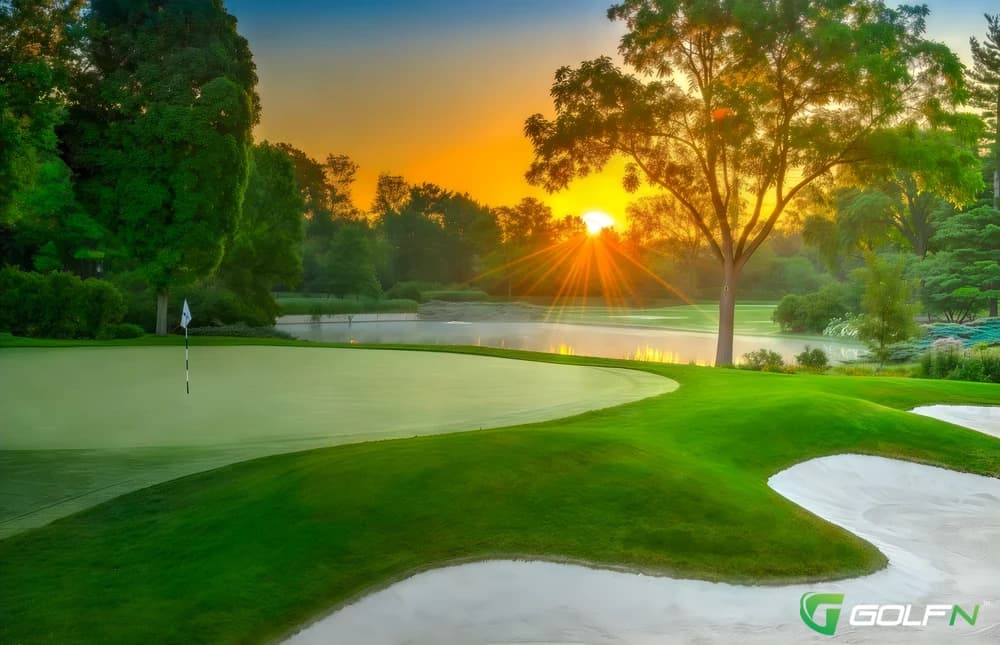 Glen Oak Country Club in Glen Ellyn, Illinois — private, 18-hole golf course, designed by Tom Bendelow (1911)