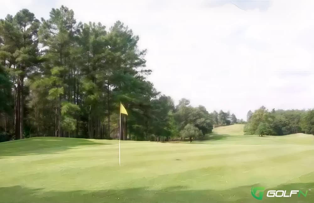 Quail Ridge Country Club in Sanford, North Carolina — semi-private, 18-hole golf course, designed by Ellis Maples (1967)