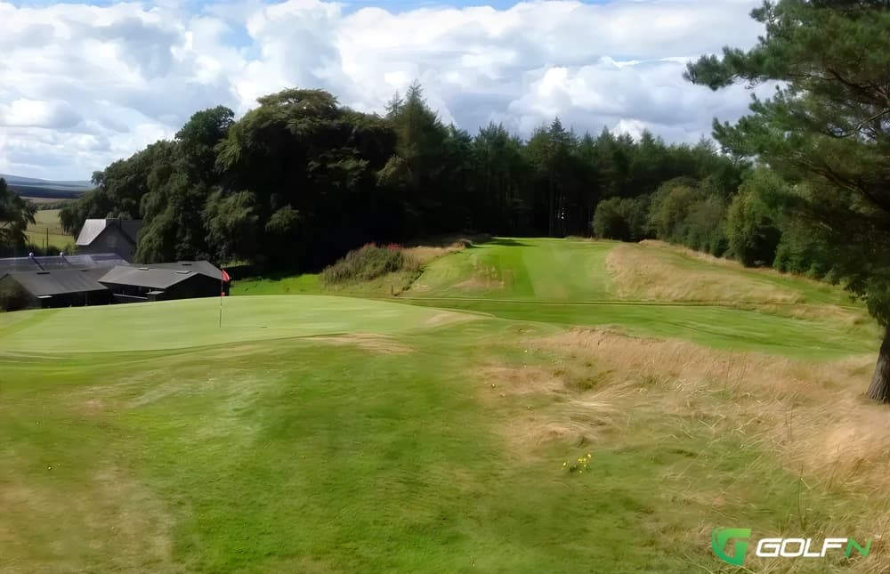 Hawick Golf Club in Hawick, Scotland — 18-hole golf course, designed by James Braid (1894)