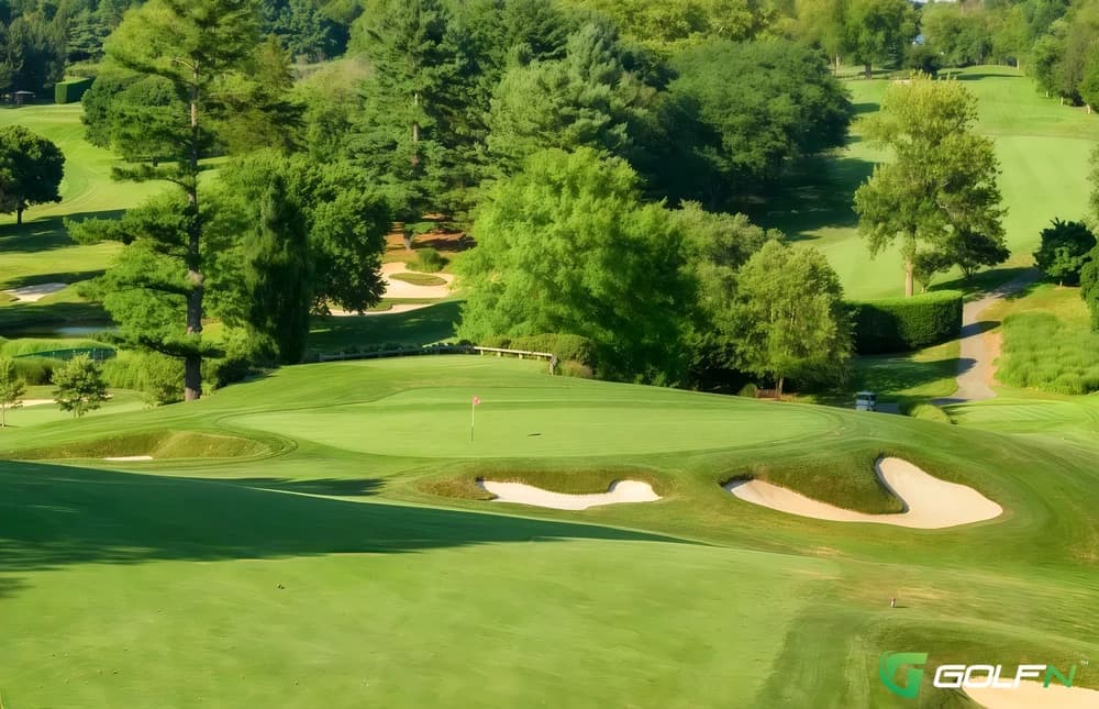 Woodholme Country Club in Pikesville, Maryland — private, 18-hole golf course, designed by Herbert Strong (1927)