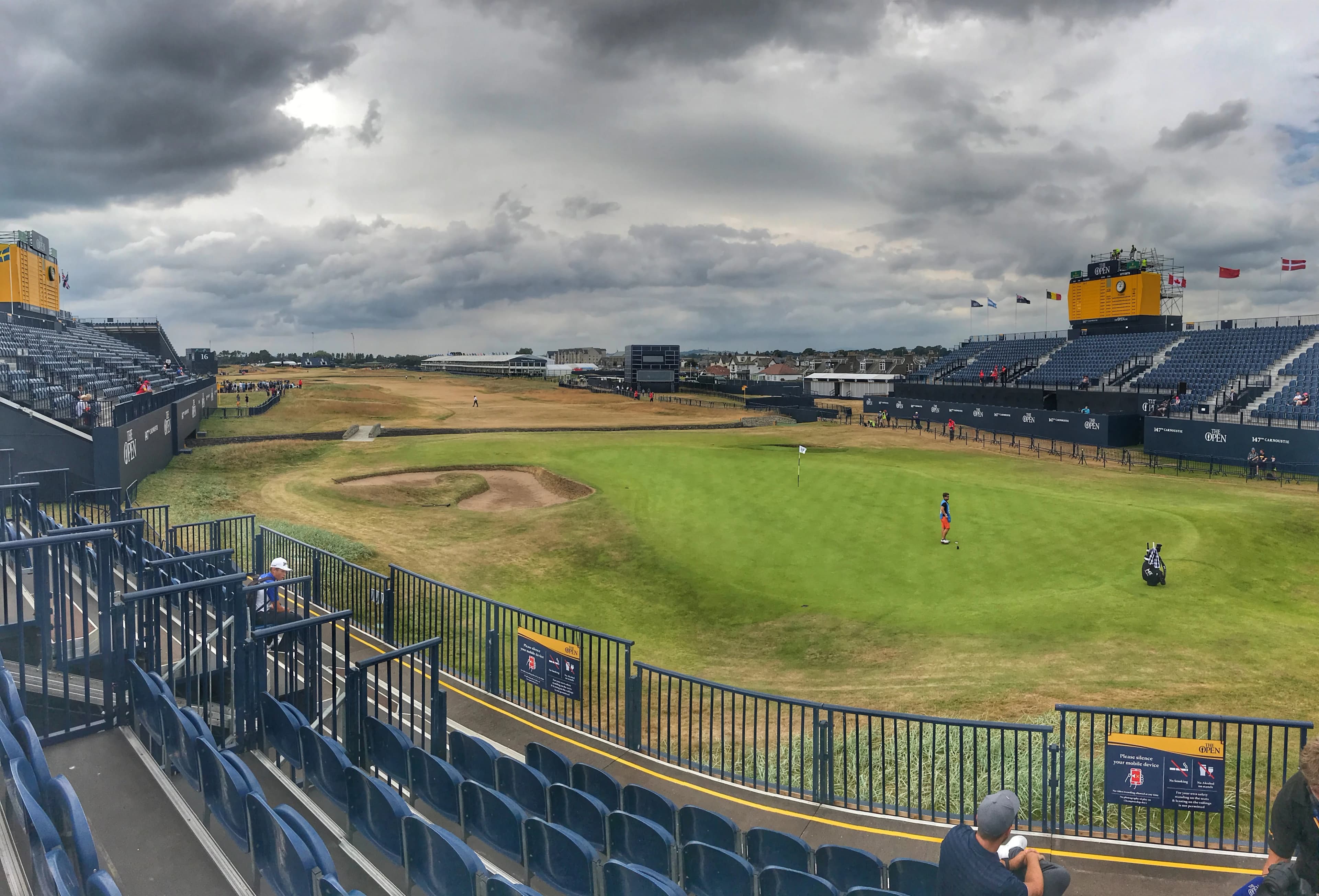 Championship - Carnoustie Golf Links in Carnoustie, Scotland — public, 18-hole golf course, designed by Tom MacKenzie (2011)