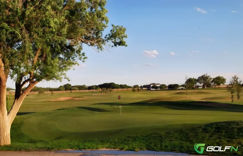 Reese Golf Center in Lubbock, Texas — semi-private, 18-hole golf course, designed by George B. Williams (1997)