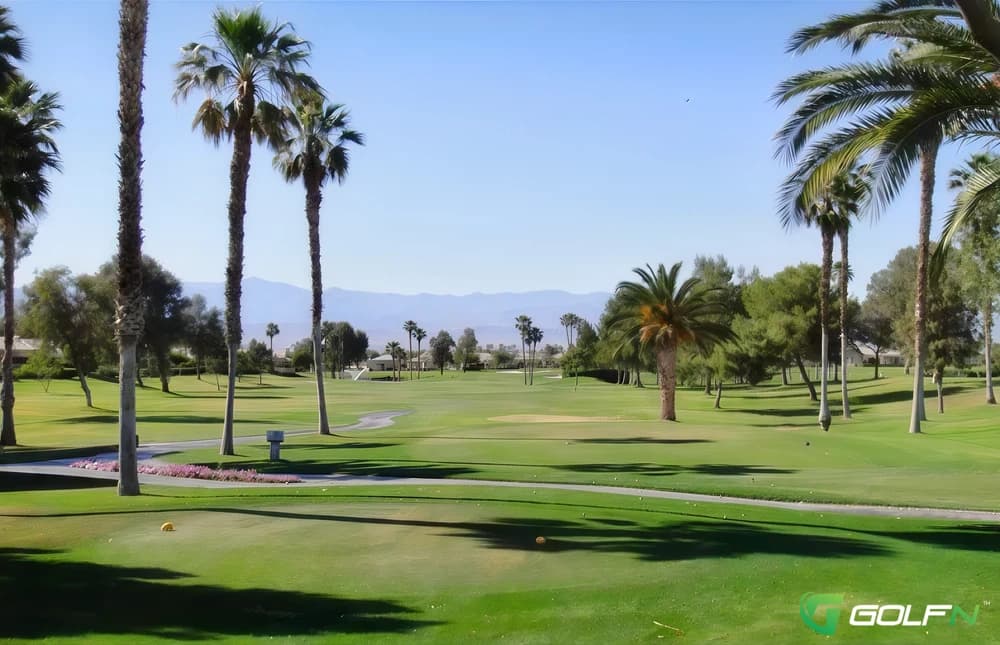 Los Lagos - Desert Princess Country Club in Cathedral City, California — private, 27-hole golf course, designed by David Rainville (1985)